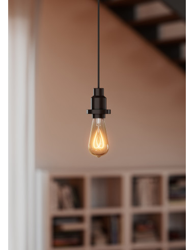 ŻARÓWKA LED 1906 VINTAGE LED EDISON 40 HEART FILAMENT DIM 4,9W 2200K CLEAR E27 
