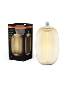 ŻARÓWKA LED 1906 VINTAGE LED MAGNETIC BIG ELIPSE OVAL AMBER27 FIL 4W 2700K 280LM E27 