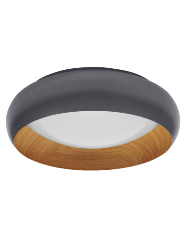 PLAFON LED ORBIS LIVIA 300MM 16W 3000K ciepła biała CLICK DIM GRAY AND WOOD DECOR 