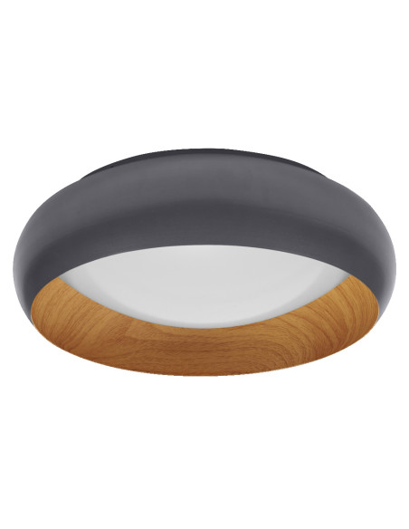 PLAFON LED ORBIS LIVIA 300MM 16W 3000K ciepła biała CLICK DIM GRAY AND WOOD DECOR 