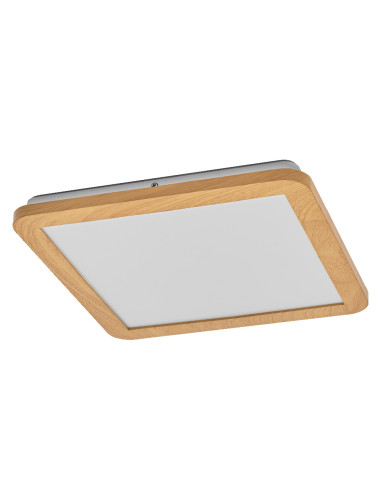 PLAFON ŁAZIENKOWY LED ORBIS DISC 30X30CM 22W CLICK CCT IP44 WOOD DECOR 