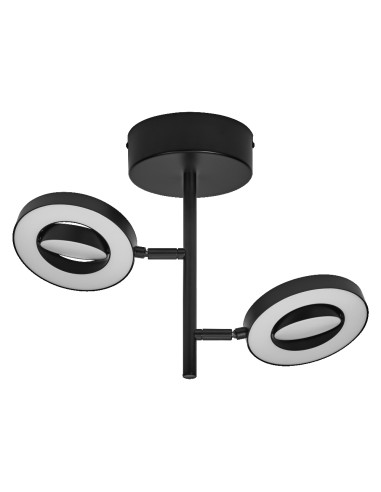 OPRAWA SUFITOWA LED DECOR SPOT SATURN CLICK-CCT 21W 415MM BLACK 