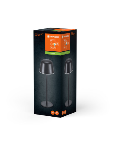 LAMPKA STOŁOWA ZEWNĘTRZNA ENDURA STYLE TABLE CCT USB 2.5W IP54 DARK GRAY 