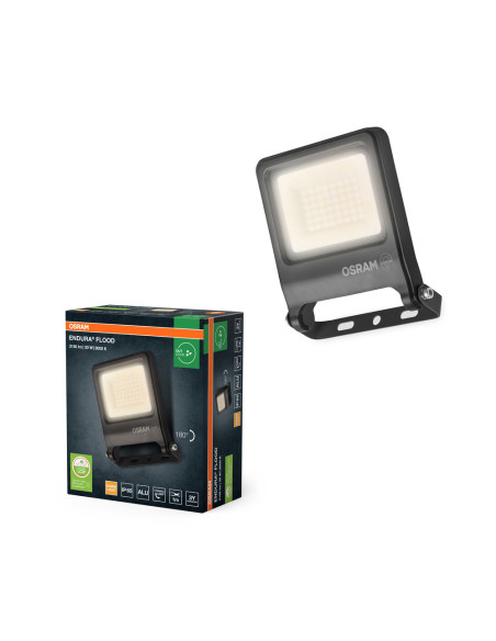 NAŚWIETLACZ ENDURA FLOOD 30W 3000K ciepła biała 3150LM PCR DG 
