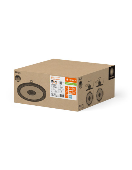 OPRAWA HIGH BAY LED 200W/173W/6500K 110DEG 35000LM /30275LM IP66 IK10 PS GEN5 