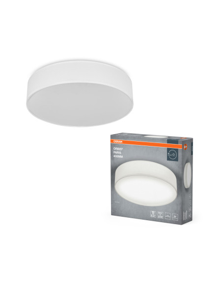 PLAFON LED ORBIS PARIS 400 2XE27 WT 