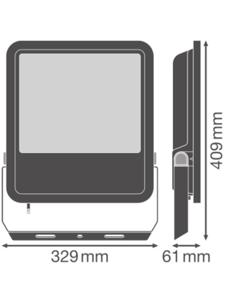NAŚWIETLACZ FLOOD LED 250 P 167W/150W 25000LM/22500LM PS 6500K SY100 BK IP66 GEN4