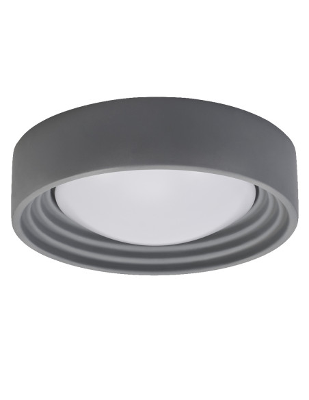 PLAFON LED ORBIS CONCRETE 300MM 13W 3000K ciepła biała CLICK DIM GRAY 