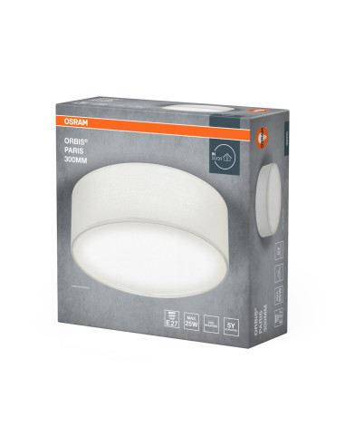 PLAFON LED ORBIS PARIS 300 1XE27 WT 