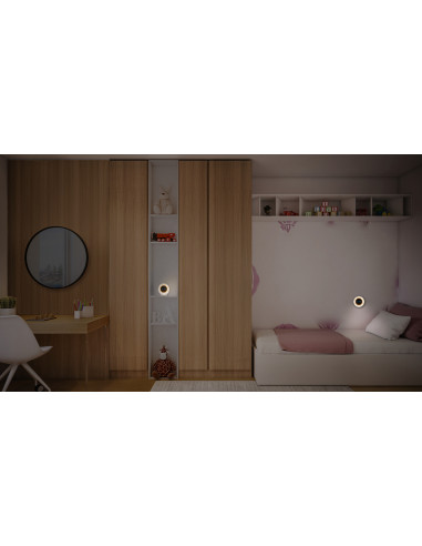 PRZENOŚNA LAMPKA NOCNA NIGHTLUX CLOCK 0.3W 