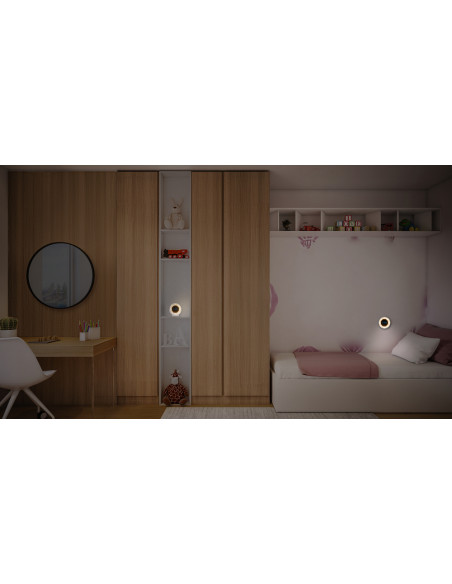 PRZENOŚNA LAMPKA NOCNA NIGHTLUX CLOCK 0.3W 