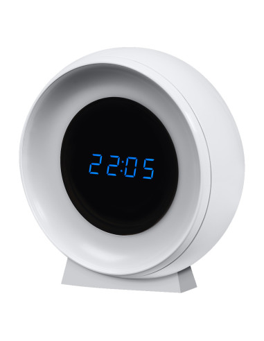 PRZENOŚNA LAMPKA NOCNA NIGHTLUX CLOCK 0.3W 