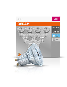  ŻARÓWKA LED  10-PAK LED BASE PAR16 50 36 4.3W 4000K neutralna biała 230V GU10 FS10 