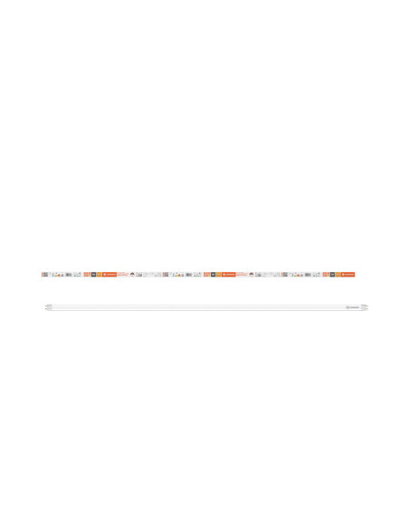 ŚWIETLÓWKA LED S ST8-1.5M LEDTUBE T8 EM 1500 22.2W/16.7W 3000K ciepła biała  4100LM/3100LM TUBA LED  