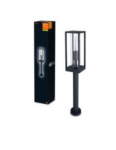 SŁUPEK OGRODOWY ENDURA CLASSIC FRAME 60CM E27 IP44 ALU GY  