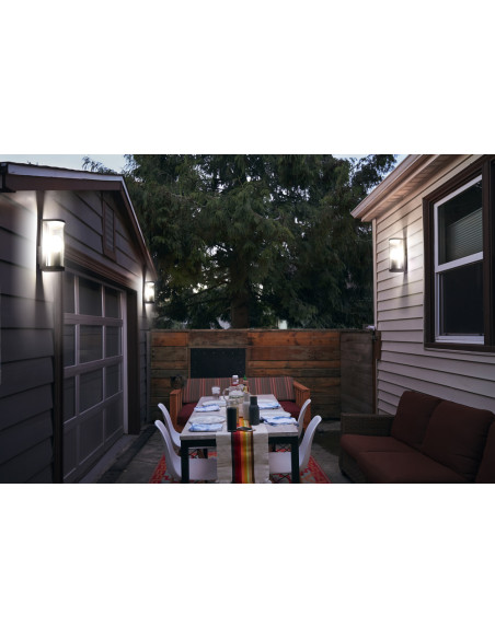 KINKIET ZEWNĘTRZNY ENDURA CLASSIC TUBULAR WALL E27 IP44 ALU GY 