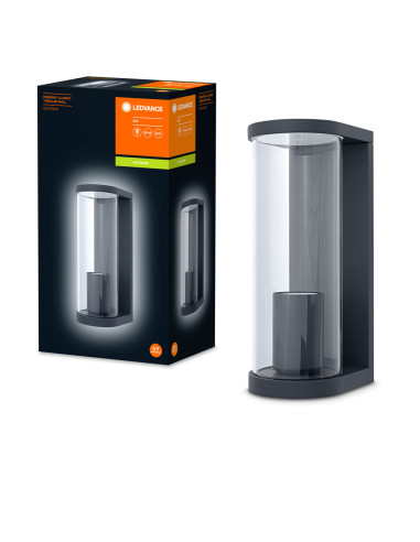 KINKIET ZEWNĘTRZNY ENDURA CLASSIC TUBULAR WALL E27 IP44 ALU GY 