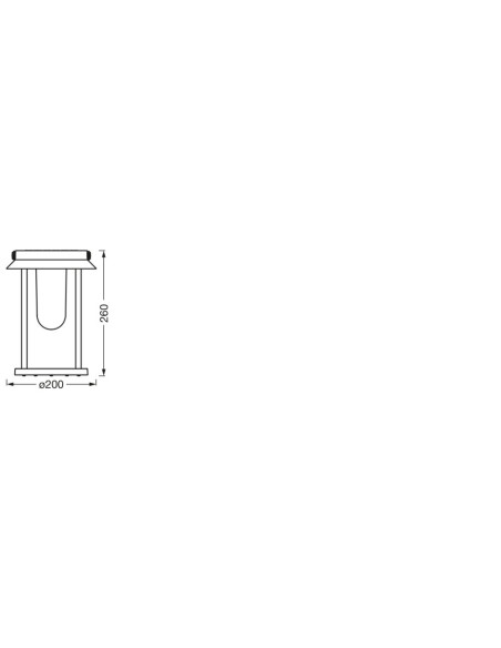 OPRAWA SMART OUTDOOR BT SOLAR TABLE LANTERN RGBW 3W 200LM IP44 
