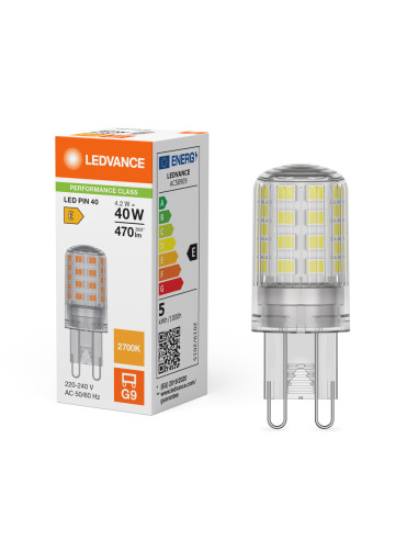 ŻARÓWKA LED P SPECIAL LED PIN40 CL 4,2W 2700K ciepła biała G9 300° 230V 470LM 