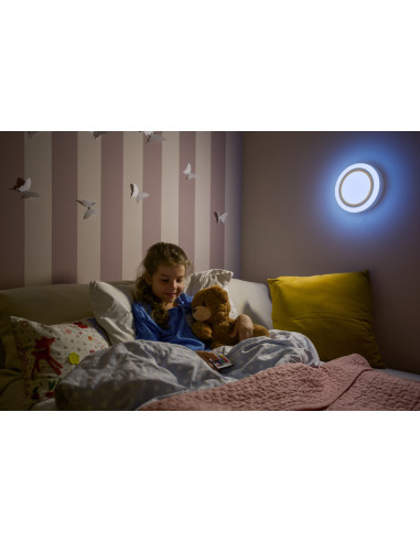 Panel LED COLOR + WHITE ROUND 200MM 18W 650LM RC 