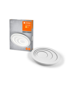 PLAFON LED ORBIS SPIRAL OVAL 485X385 37W 3000K ciepła biała WT 