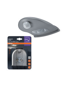 PRZENOŚNA LAMPKA DOORLED DOWN SENSOR SILVER IP54 z czujnikiem ruchu 