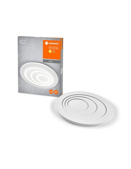 PLAFON LED ORBIS SPIRAL OVAL 720X580 63W 3000K ciepła biała WT 