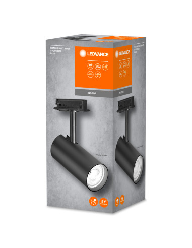 OPRAWA SZYNOWA TRACKLIGHT SPOT CYLINDER BK GU10 