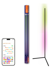 OPRAWA SMART WIFI FLOOR CORNER 1400 RGB TW BK 14W 350LM 