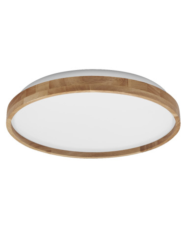 PLAFON LED ORBIS ALISON 395MM 24W 3000K ciepła biała CLICK DIM WOOD DECOR 