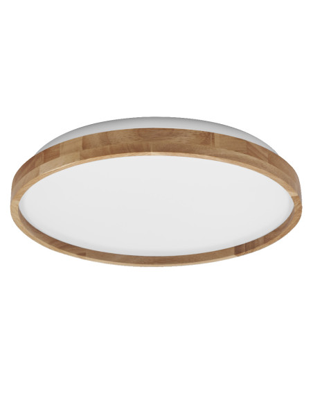 PLAFON LED ORBIS ALISON 395MM 24W 3000K ciepła biała CLICK DIM WOOD DECOR 