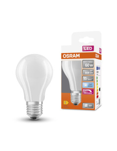 ŻARÓWKA LED SUPERSTAR RF CLA60 DIM 6,5W 4000K neutralna biała  806LM GL FR E27 