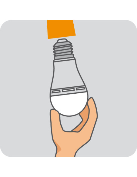 ŻARÓWKA LED CLA60 RECH 8W 4000K E27 Z AKUMULATOREM 3H  