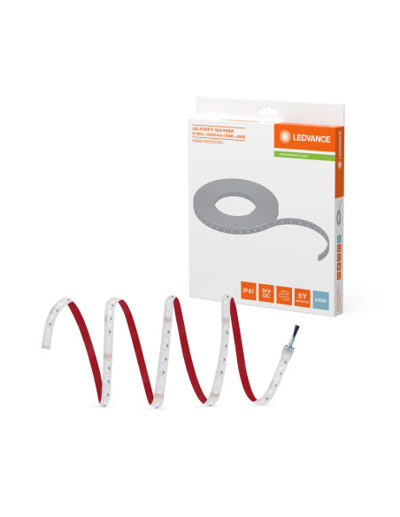 TAŚMA LED LS P-1000 RGBW IP67 6500K zimna biała CRI90 5 metrów 106W 24V 7950LM PASEK PERFORMANCE PROTECTED G2 