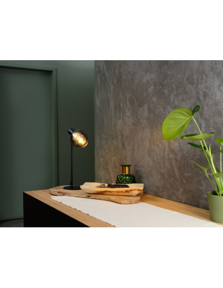 OPRAWA STOŁOWA DECOR FIREFLY TABLE E14 BLACK 