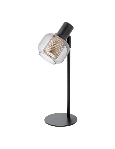 OPRAWA STOŁOWA DECOR FIREFLY TABLE E14 BLACK 