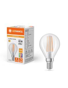 ŻARÓWKA LED S CLP40 DIM 4,2W 2700K ciepła biała CRI90  E14 CRI97 FIL 470LM  