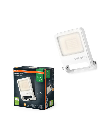 NAŚWIETLACZ ENDURA FLOOD 20W 3000K ciepła biała 1900LM PCR WT 
