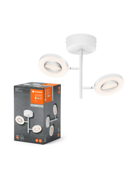 OPRAWA SUFITOWA LED DECOR SPOT SATURN CLICK-CCT 21W 415MM WHITE 