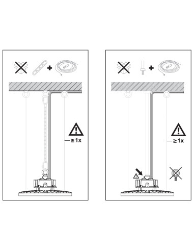 OPRAWA HIGH BAY LED 75W/53W/6500K 110DEG 13350LM /9434LM IP66 IK10 PS GEN5 