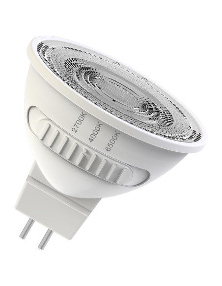 ŻARÓWKA LED SUPERSTAR SELECT CCT MR16 35 36° 5,6W 2700K/4000K/6500K 550LM 12V GU5.3 