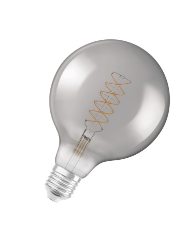 ŻARÓWKA LED 1906 VINTAGE LED GLOB125 SMOKE30 DIM 7,8W 1800K SFIL 360LM E27 