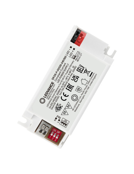 ZASILACZ DR DS P 20/220-240/500 LED DRIVER STAŁOPRĄDOWY Z PRZEŁĄCZNIKIEM DIP 