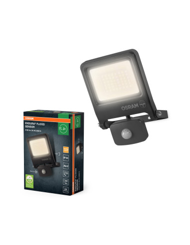 NAŚWIETLACZ ENDURA FLOOD SENSOR 30W 3000K ciepła biała 3150LM PCR DG 
