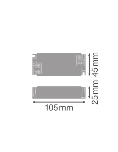 ZASILACZ KOMPAKTOWY STAŁOPRĄDOWY DR DALI-PFM 42/220-240/1A0 G3 