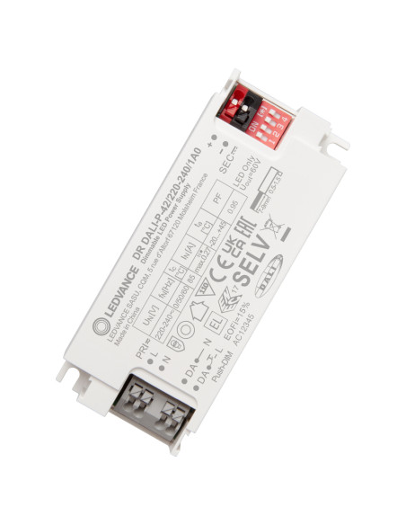 ZASILACZ KOMPAKTOWY STAŁOPRĄDOWY DR DALI-PFM 42/220-240/1A0 G3 