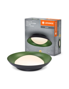 PLAFON LED ORBIS PLATE 310MM 19W 3000K ciepła biała CLICK DIM BLACK AND GREEN 