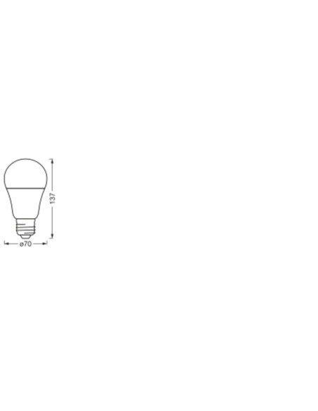 ŻARÓWKA LED SMART+ WIFI A100 RGBW 14W FR E27 
