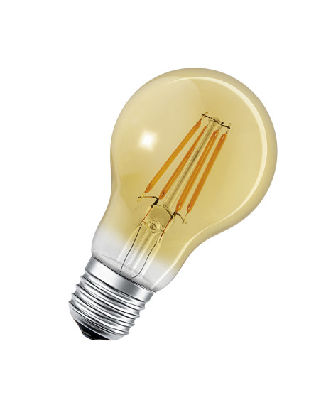 ŻARÓWKA LED SMART+ FILAMENT WIFI A53 DIM 6W 2400K GOLD 680LM E27 