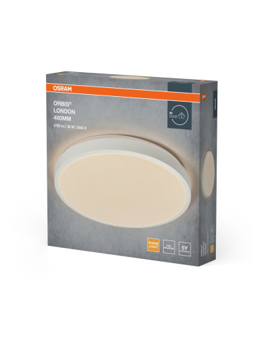 PLAFON LED ORBIS LONDON 480 36W 3000K ciepła biała WT 